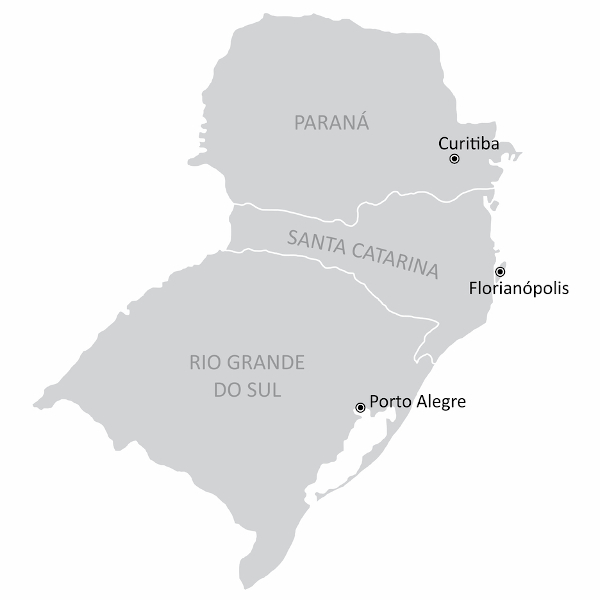 Região Sul: mapa, estados, capitais, dados gerais - Brasil Escola