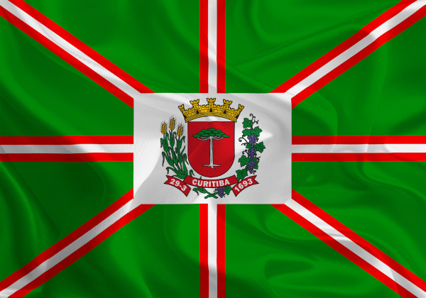 Bandeira de Curitiba.