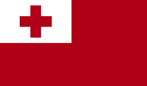 Bandeira de Tonga.