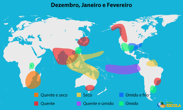 El Niño O Que é Como Ocorre El Niño X La Niña Brasil Escola