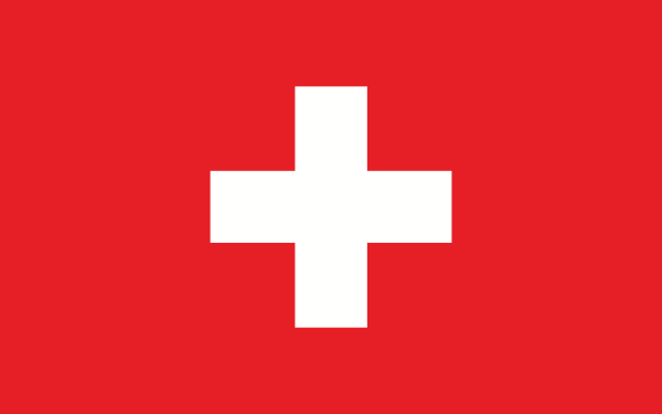 Bandeira da Suíça.
