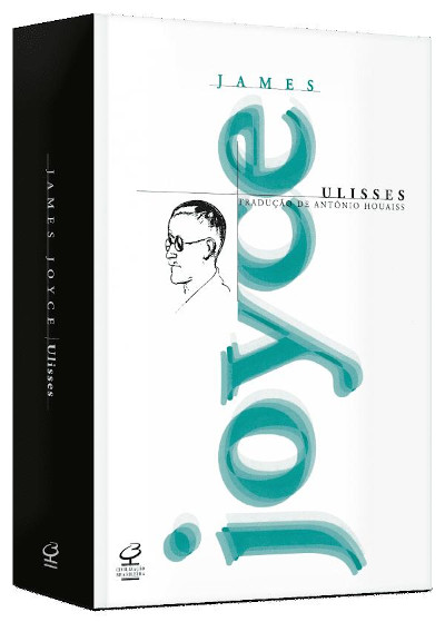  Capa do livro “Ulisses”, de James Joyce, publicado pela editora Civilização Brasileira, integrada ao Grupo Editorial Record. [1]