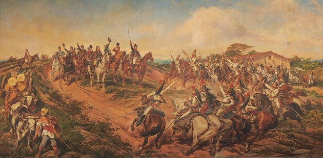 Independência ou Morte, por Pedro Américo, óleo sobre tela, 1888.
