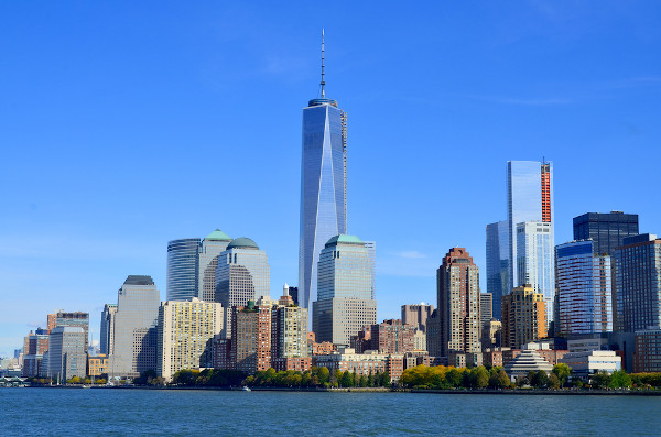 Vista do WTC 1, em Nova York.