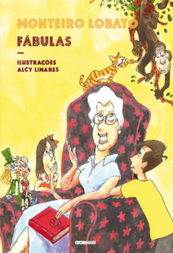 Capa do livro Fábulas, de Monteiro Lobato, publicado pela editora Globo.
