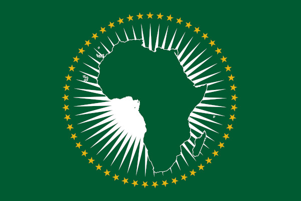 Bandeira da União Africana.