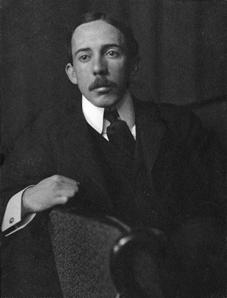 Retrato de Alberto Santos Dumont.