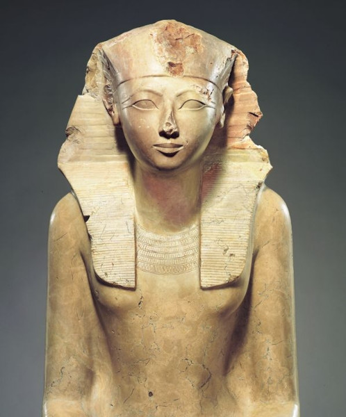 Estátua de Hatshepsut, a faraó que governou o Egito entre 1479 a.C. e 1458 a.C.[1]