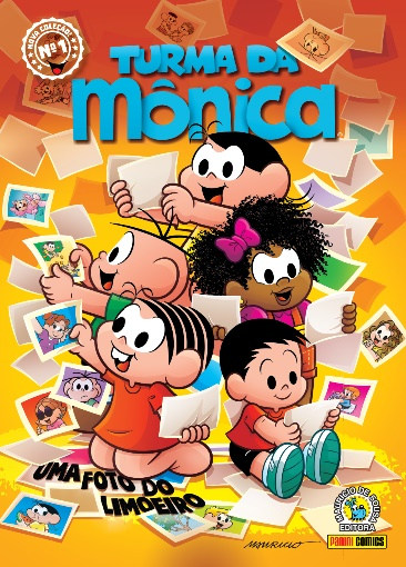 Capa da revista “Turma da Mônica”, de Mauricio de Sousa.