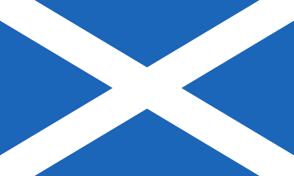 Bandeira da Escócia. Bandeira da Escócia.