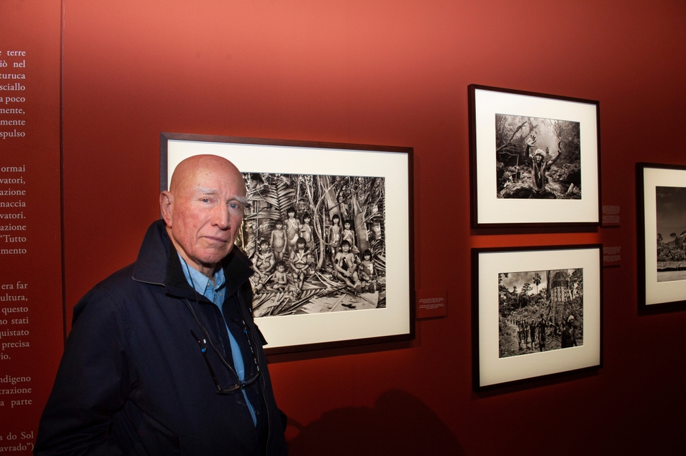 Sebastião Salgado em exposição Amazônia na Itália