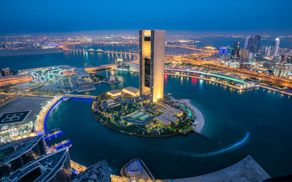 Hotel Four Seasons, parte importante do turismo do Bahrein.