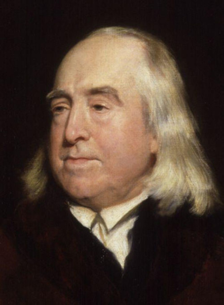 Jeremy Bentham, um dos principais pensadores do utilitarismo.