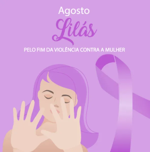 Agosto Lilás