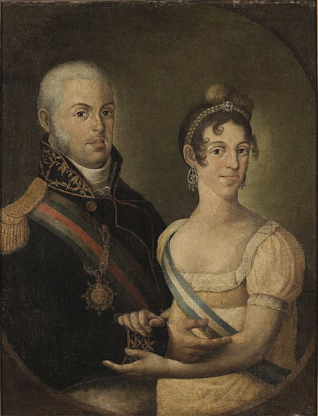 Dom João VI e Carlota Joaquina.