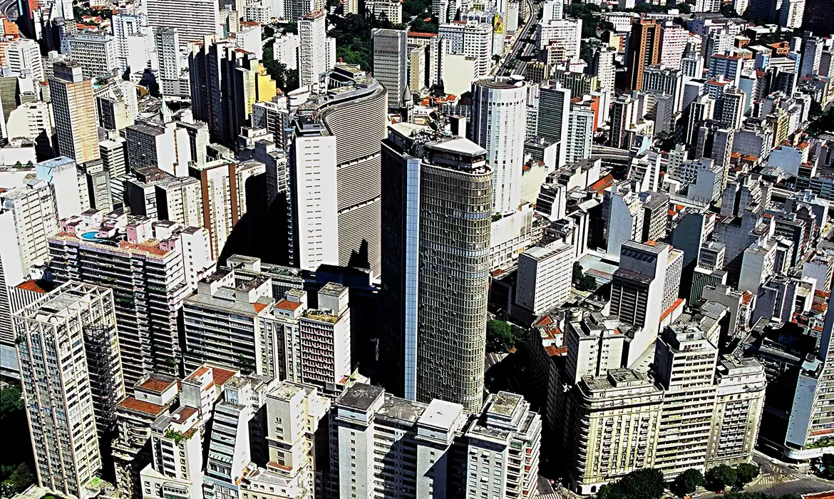 Vista aérea de São Paulo