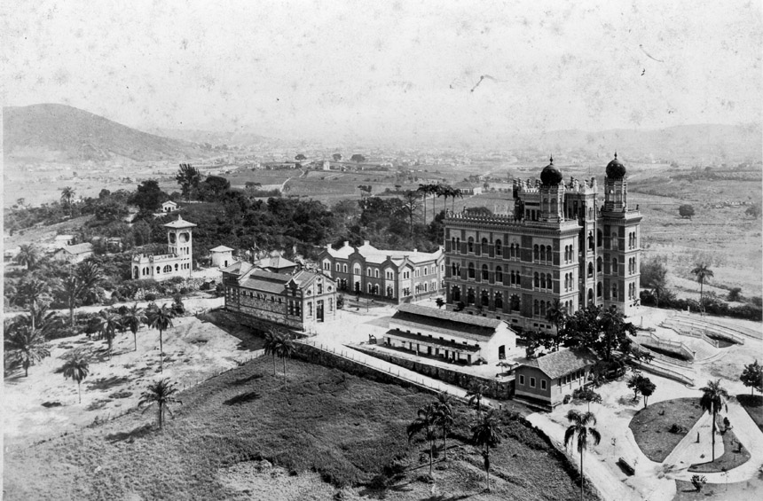 Fiocruz recebe inscrição para Projeto Meninas Negras na Ciência 2025-radardasaude 2 Foto do castelo da Fiocruz
