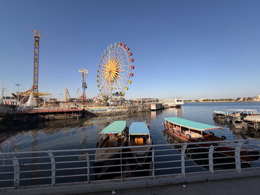 Basra, cidade iraquiana no Golfo Pérsico.