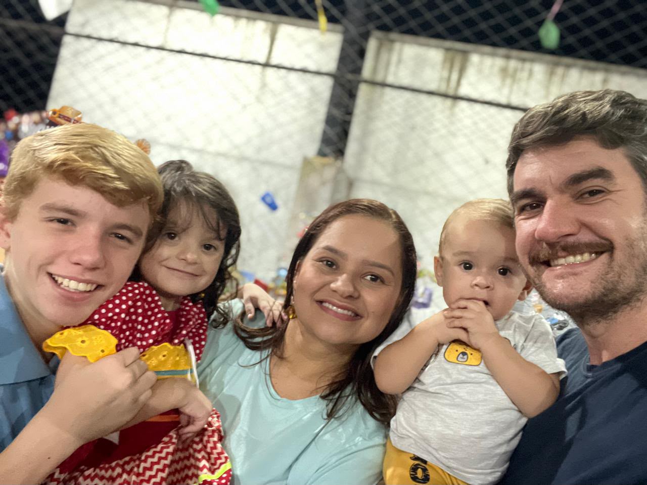Catarina e sua família