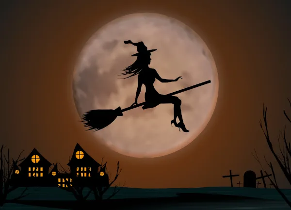 Bruxa, personagem do Halloween