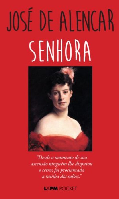 Capa do livro “Senhora”, de José de Alencar, publicado pela editora L&PM. 