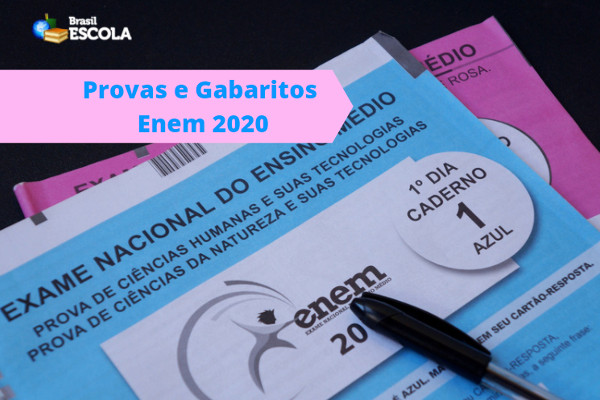 Professores questionam três questões do Enem 2020 - Brasil Escola