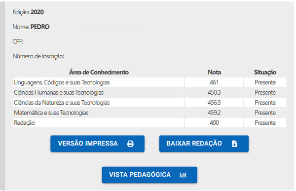 Relação Enem  Enem, Nota enem, Redação enem