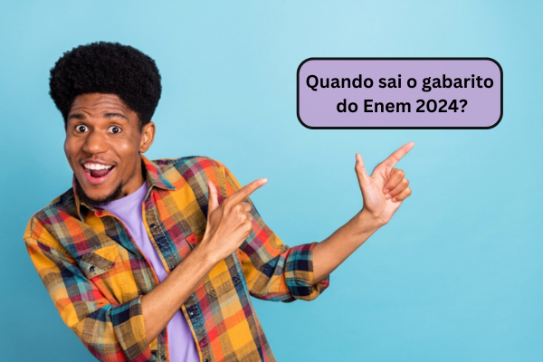 Estudante com cabelos longos olhando no computador. Na imagem, está escrito: reaplicação do Enem 2024