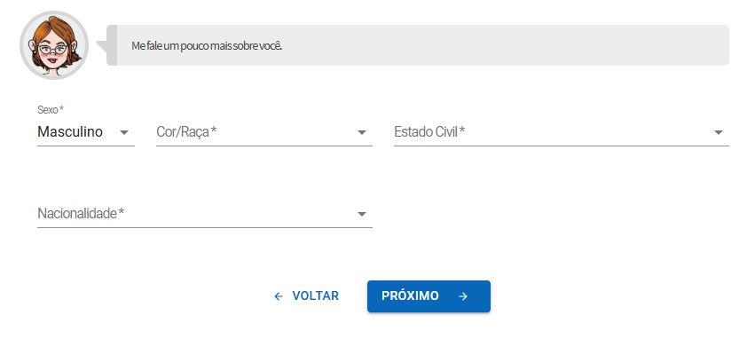 Página de inscrição para o Enem 2025