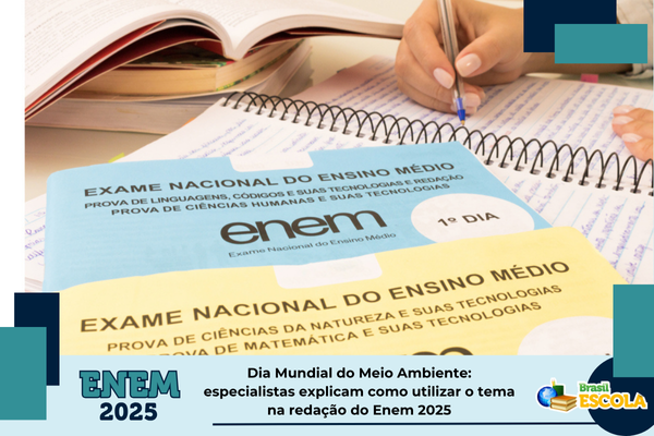 Foto: Mão escrevendo en caderno com livros e provas ao redor. Texto: título da matéria.