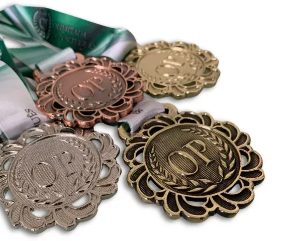 Medalhas da Olimpíada de Português.