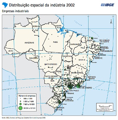 Indústrias no Brasil