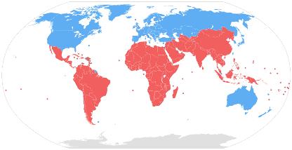 Organização mundial dos países