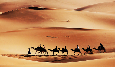 Saara Caravana no Deserto do Saara