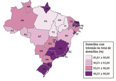 O processo de divisão regional do território brasileiro