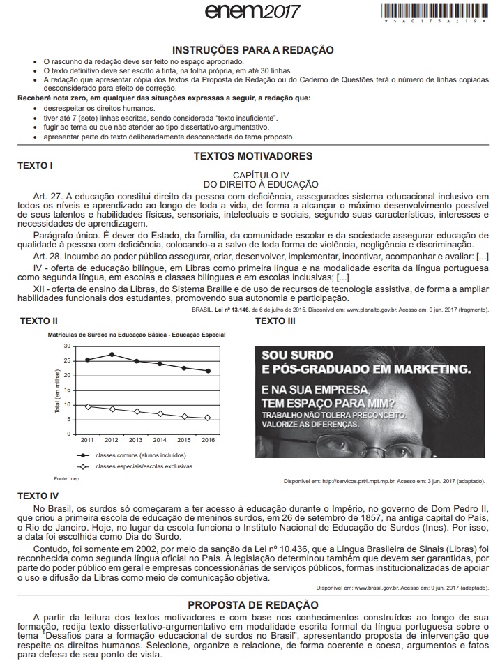 Como calcular a nota do Enem? - Toda Matéria