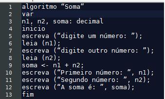 Como ordenar um vetor de inteiros com Portugol?, Algoritmo Bubble Sort