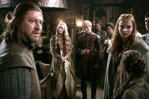 A rivalidade entre as casas Stark e Lannister é um dos pontos altos que movimentam a trama de Game of Thrones. (Crédito: Reprodução HBO)
