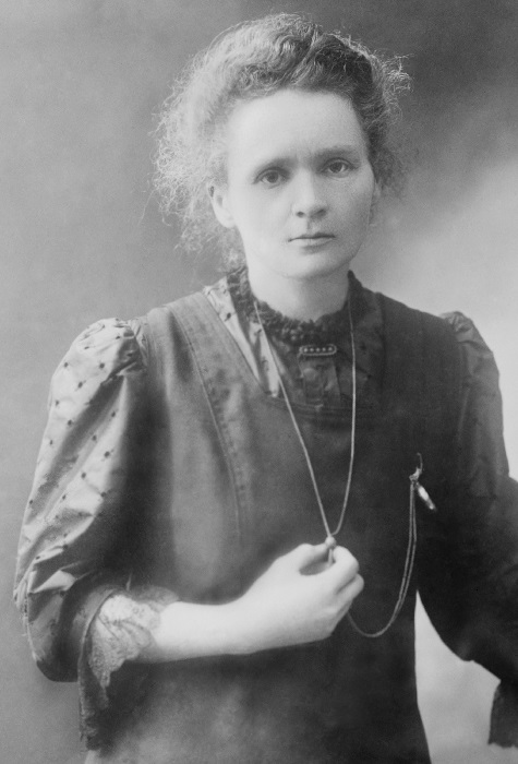 Marie Curie, ganhadora de dois prêmios Nobel.