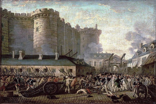 A Queda da Bastilha foi o evento da Revolução Francesa que representou o fim do absolutismo e a aplicação de um Estado de Direito liberal.