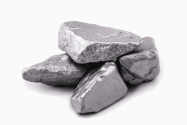 Amostra de európio, um exemplo de terras-raras.