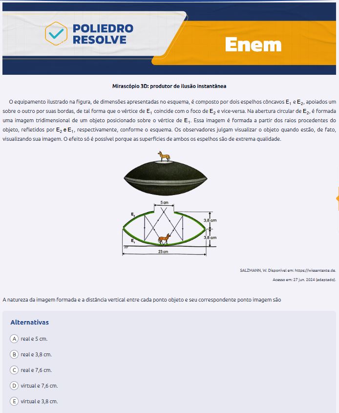 Questão 118 prova amarela Enem 2024