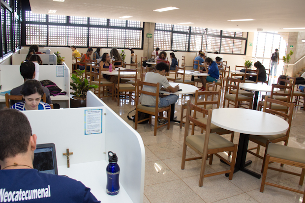 Sala de estudos da UnB